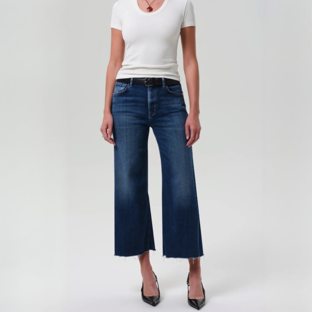 Citizens Of Humanity Blue Flare & Wide Leg Jeans